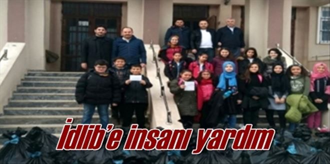 İdlib´e insanı yardım