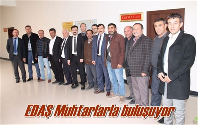 EDAŞ Muhtarlarla buluşuyor