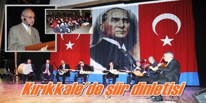 Kırıkkale´de şiir dinletisi