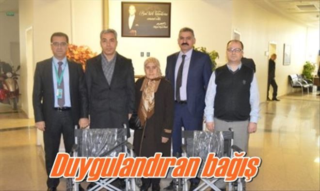 Duygulandıran bağış