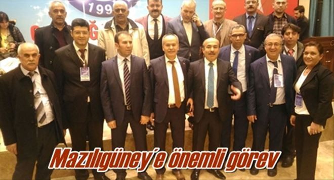 Mazılıgüney´e önemli görev