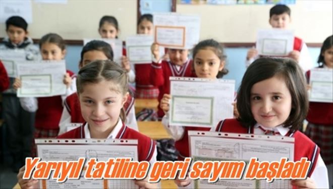 Yarıyıl tatiline geri sayım başladı