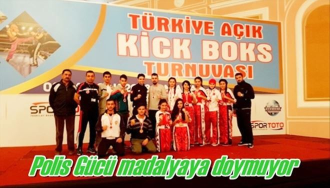 Polis Gücü madalyaya doymuyor