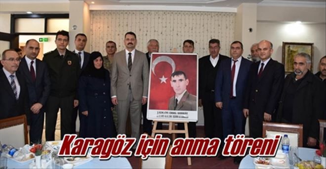 Karagöz için anma töreni