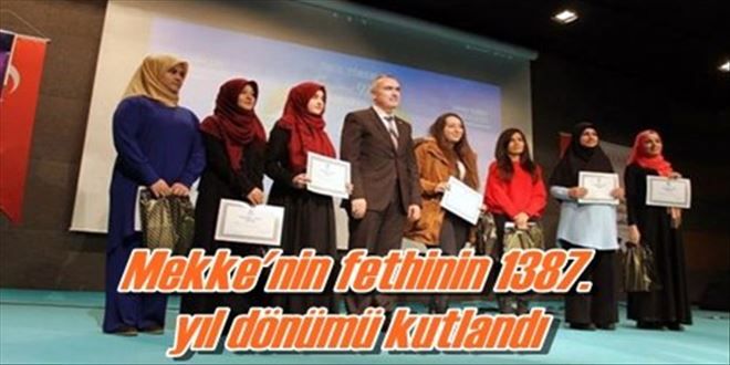 Mekke´nin fethinin 1387.  yıl dönümü kutlandı 