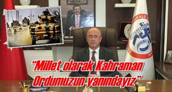?Millet olarak Kahraman  Ordumuzun yanındayız?