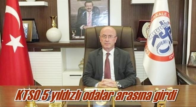 KTSO 5 yıldızlı odalar arasına girdi
