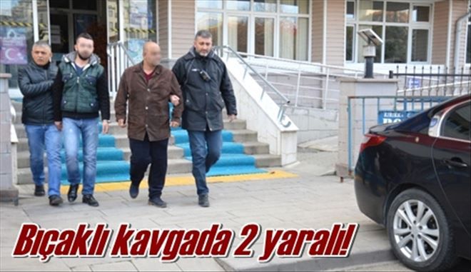 Bıçaklı kavgada 2 yaralı!