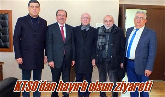 KTSO´dan hayırlı olsun ziyareti