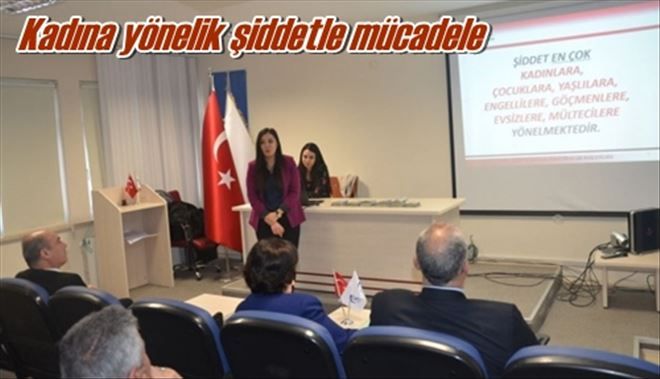Kadına yönelik şiddetle mücadele