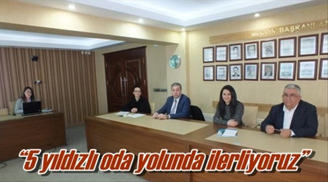 ?5 yıldızlı oda yolunda ilerliyoruz?