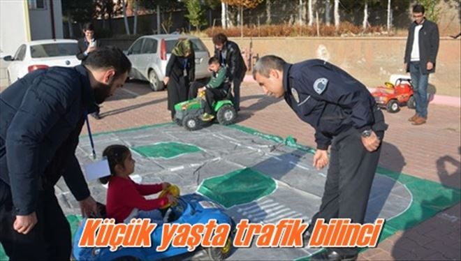 Küçük yaşta trafik bilinci