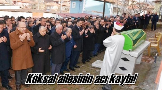 Köksal son yolculuğuna uğurlandı