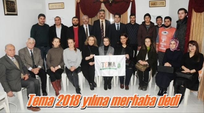 Tema 2018 yılına merhaba dedi