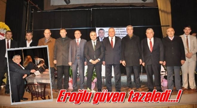 Eroğlu güven tazeledi