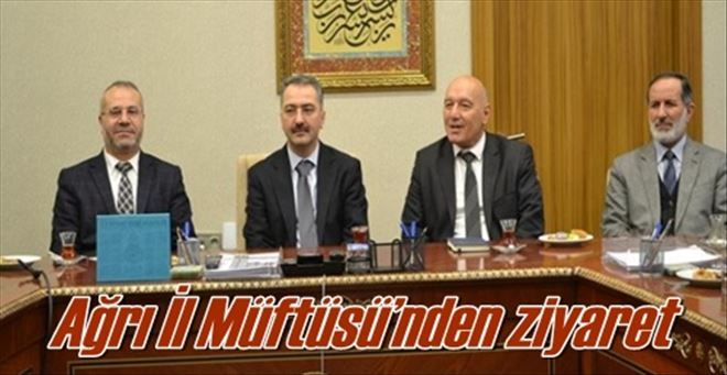 Ağrı İl Müftüsü´nden ziyaret
