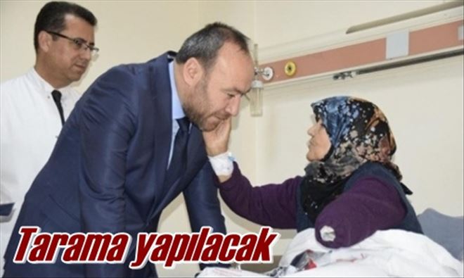 Tarama yapılacak