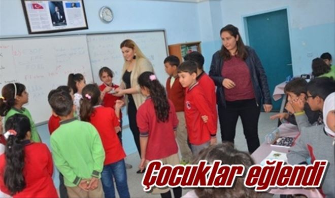 Çocuklar eğlendi
