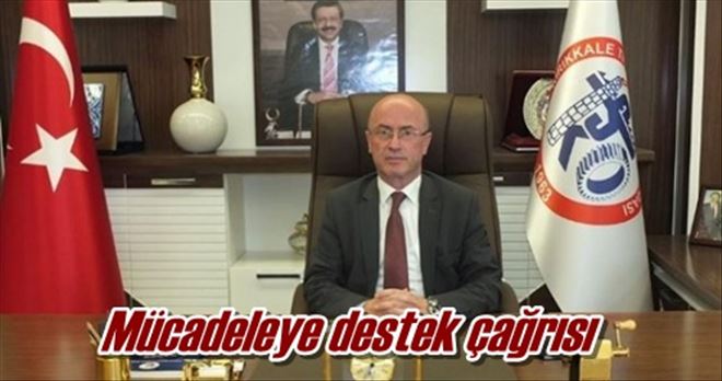 Mücadeleye destek çağrısı