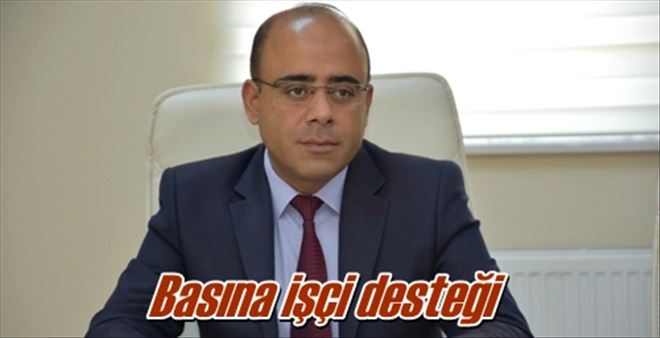 Basına işçi desteği