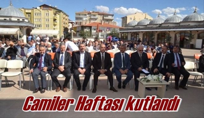 Camiler Haftası kutlandı