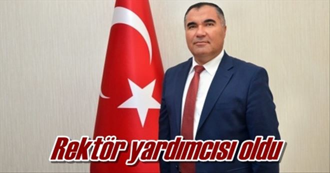 Rektör yardımcısı oldu