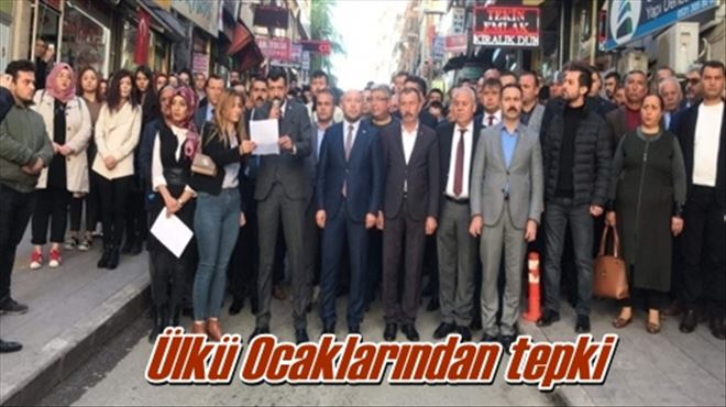 Ülkü Ocaklarından tepki