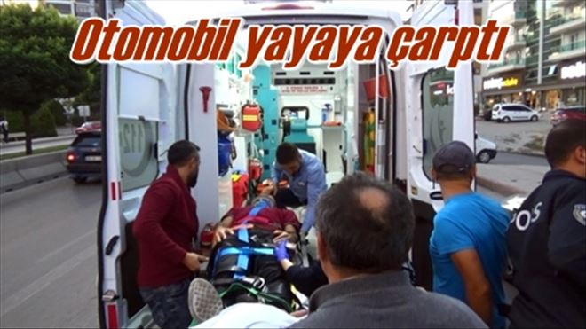 Yayaya çarptı