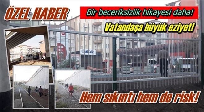 Vatandaşa büyük eziyet!