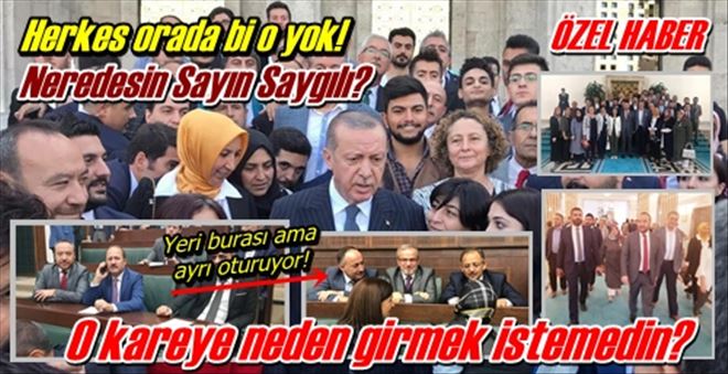 Herkes orada bi o yok!