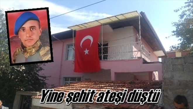 Yine şehit ateşi düştü