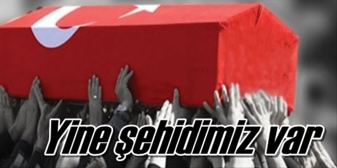 Yine şehidimiz var