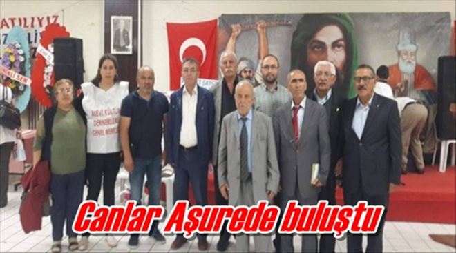Canlar Aşurede buluştu