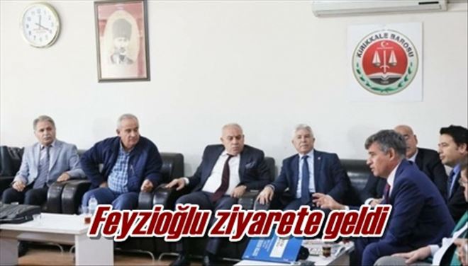 Feyzioğlu ziyarete geldi