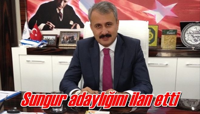 Sungur destek İstedi