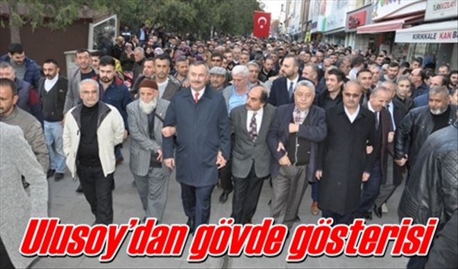 Ulusoy´dan gövde gösterisi