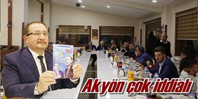 Akyön çok iddialı