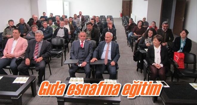 Gıda esnafına eğitim
