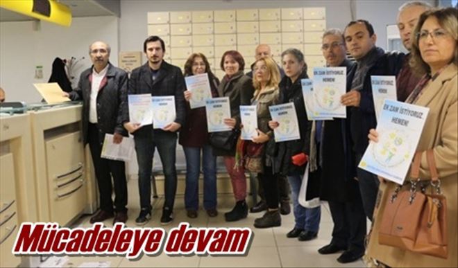 Mücadeleye devam