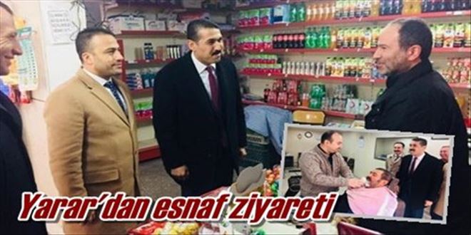 Yarar´dan esnaf ziyareti