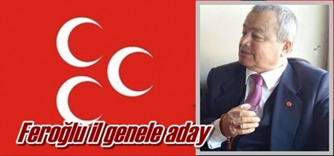 Feroğlu il genele aday