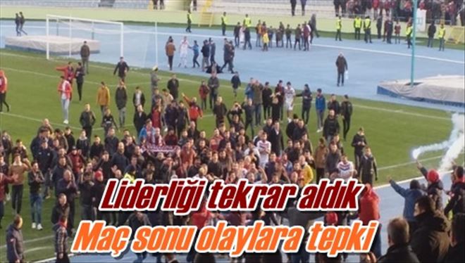 Liderliği tekrar aldık