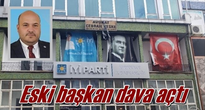 Eski başkan dava açtı