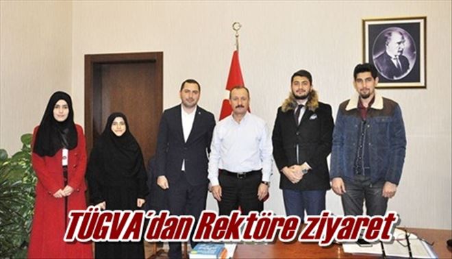 TÜGVA´dan Rektöre ziyaret