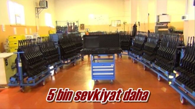 5 bin sevkiyat daha