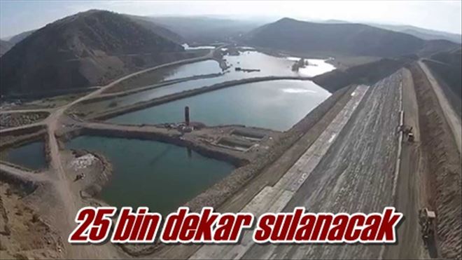 25 bin dekar sulanacak