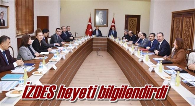İZDES heyeti bilgilendirdi