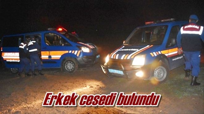 Erkek cesedi bulundu