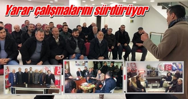 Yarar çalışmalarını sürdürüyor