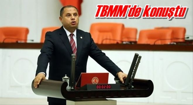 TBMM´de konuştu